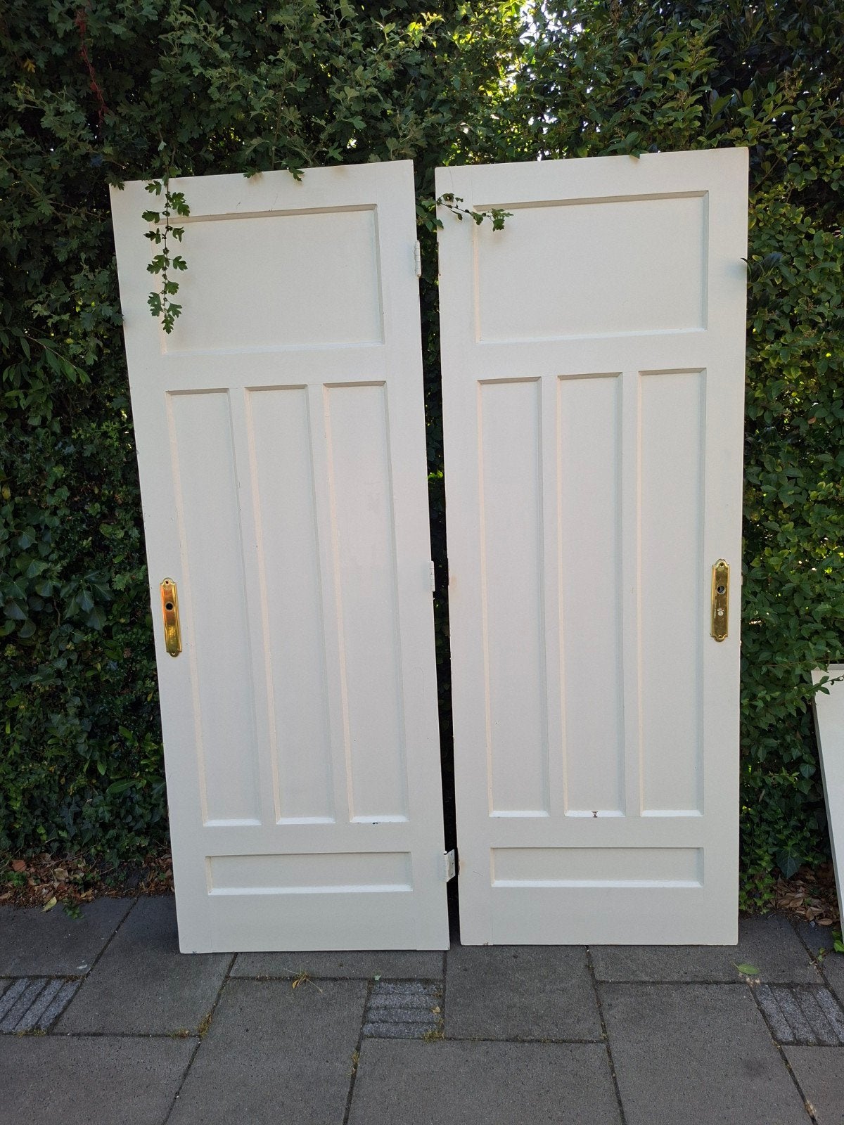 4 oude paneeldeuren uit de jaren '30, Ophalen, Gebruikt, Minder dan 80 cm, Binnendeur