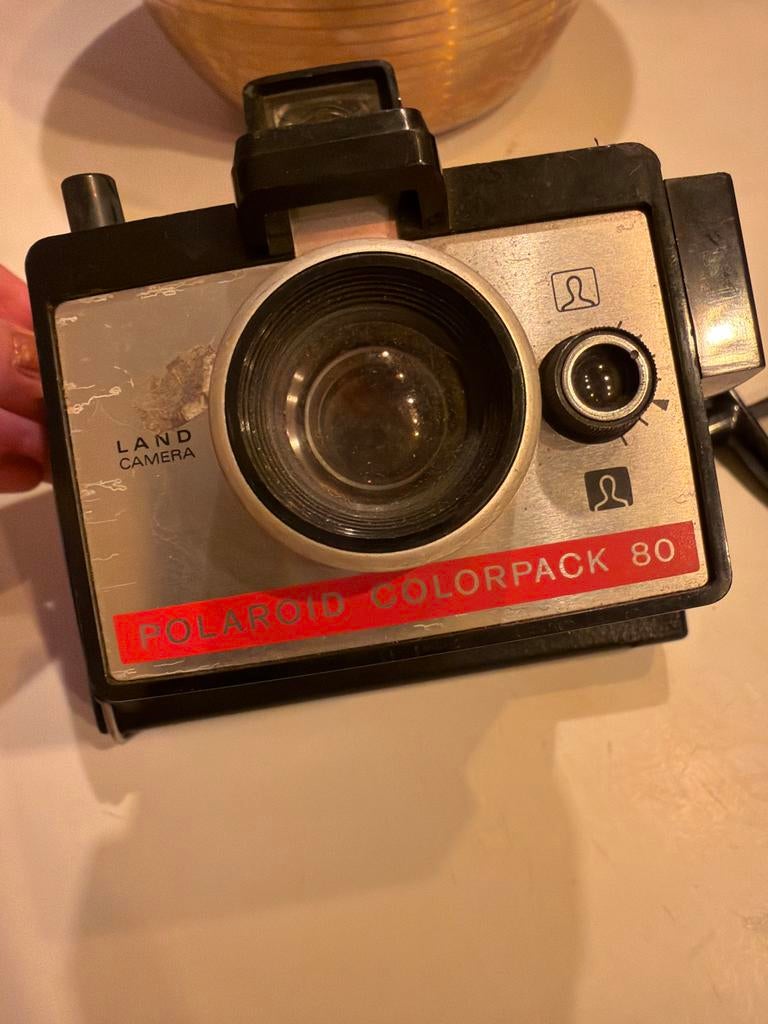 Vintage Polaroid Colorpack 80 Land Camera, Audio, Tv en Foto, Fotocamera's Analoog, Verzenden, Gebruikt, Polaroid