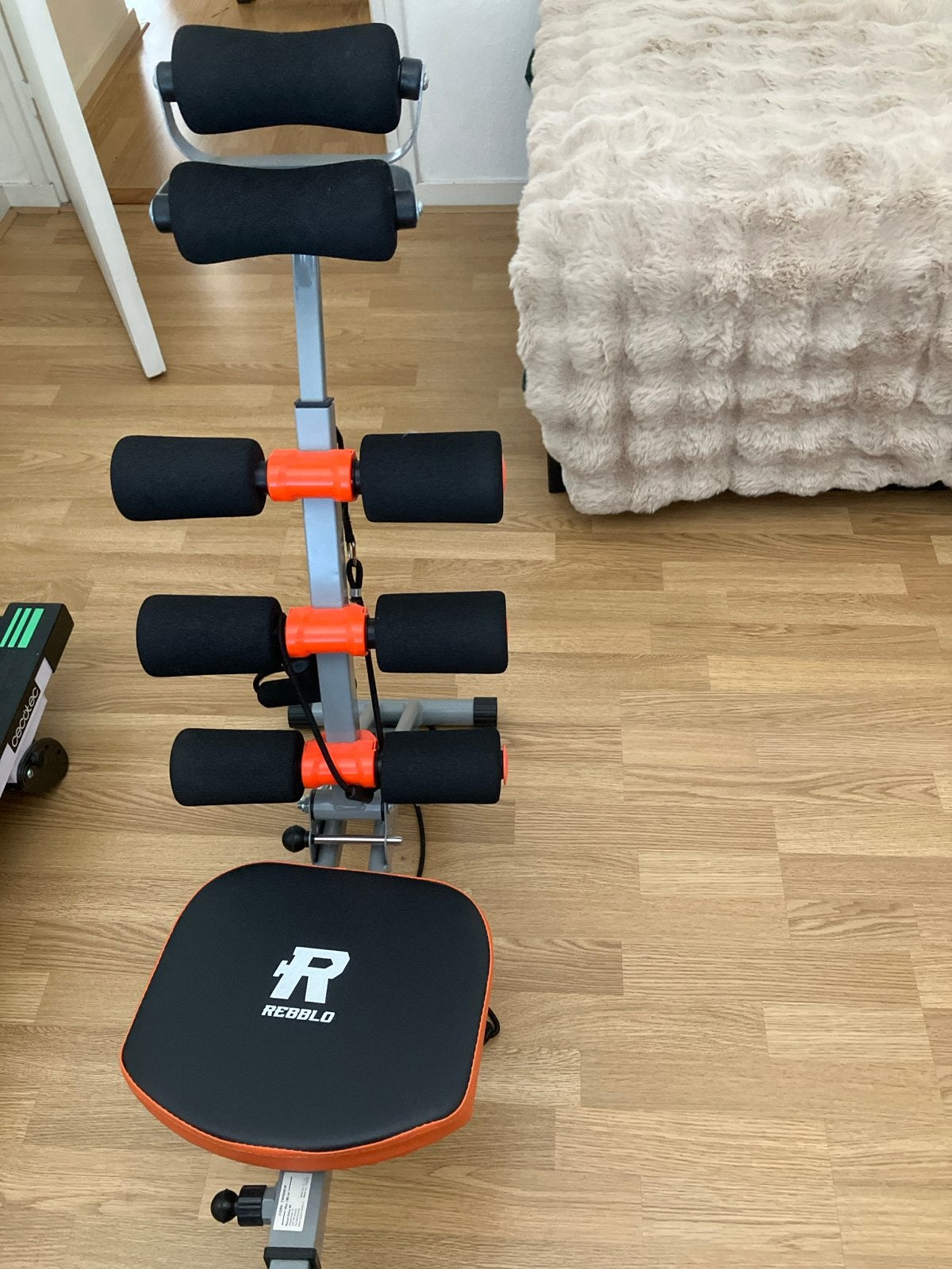 Rebblio buikspiertrainer - Zo goed als nieuw, Sport en Fitness, Fitnessapparatuur, Zo goed als nieuw, Overige typen, Armen, Metaal