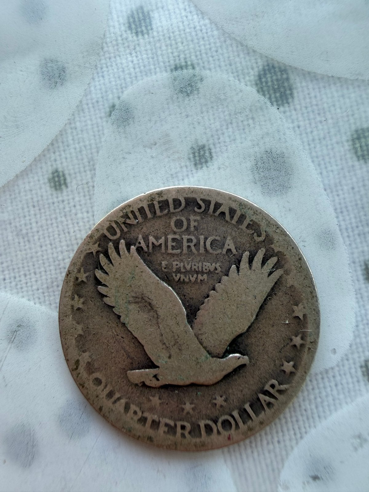 Zeldzame 1916 Standing Liberty Quarter Dollar munt, Postzegels en Munten, Munten | Amerika, Ophalen of Verzenden, Noord-Amerika