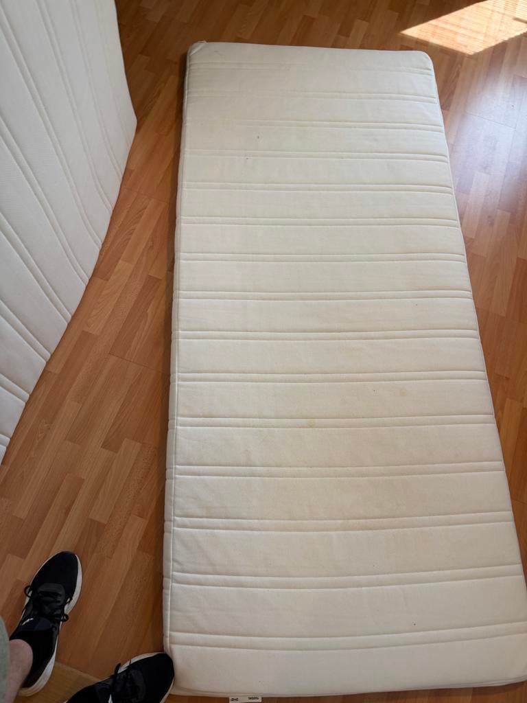IKEA TUDDAL Matras 90x200 cm - Zo goed als nieuw, Ophalen, 90 cm, Eenpersoons, Zo goed als nieuw