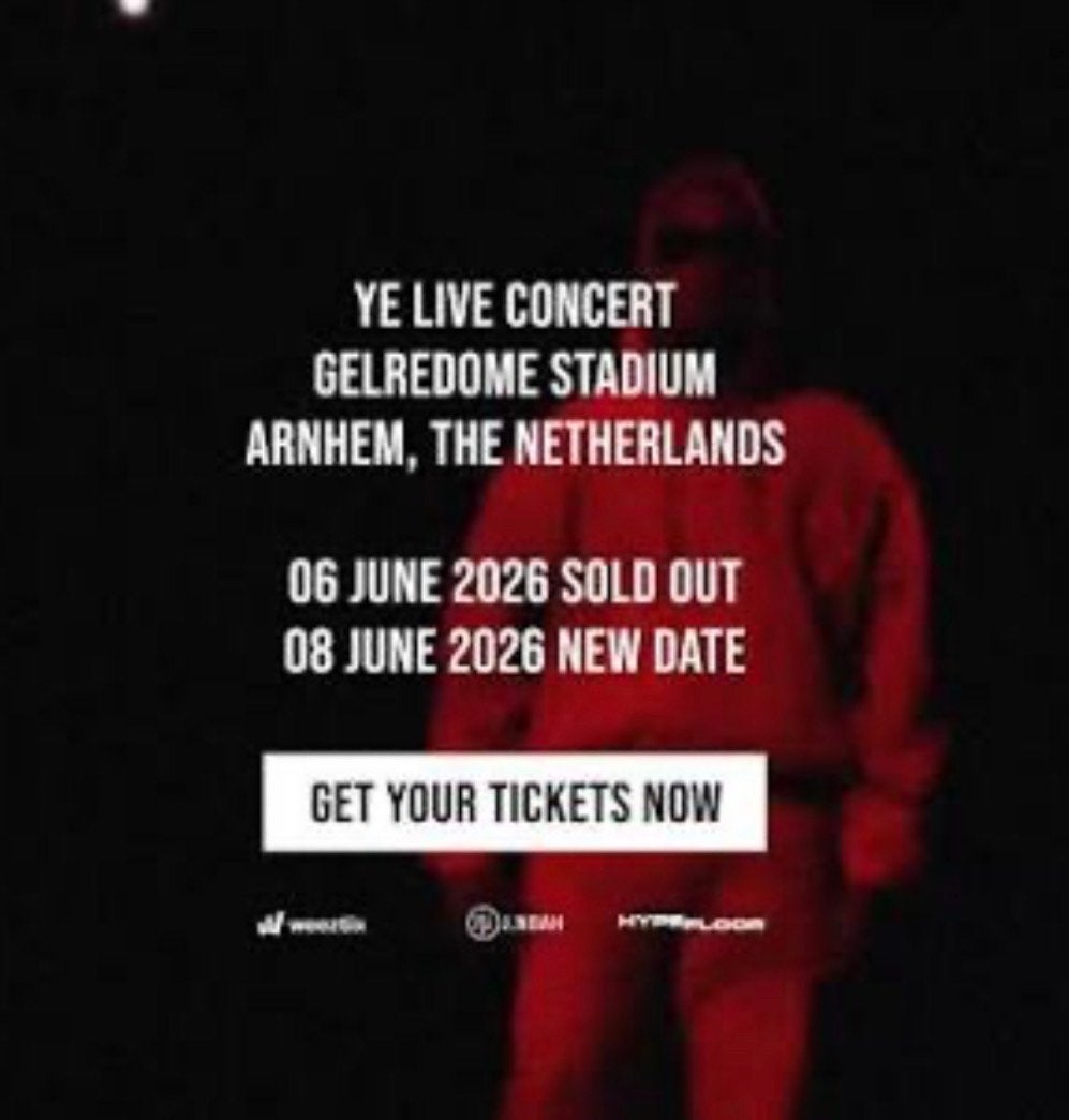 2x Kanye West General Admission Left – 8 juni, Tickets en Kaartjes, Twee personen, Juni