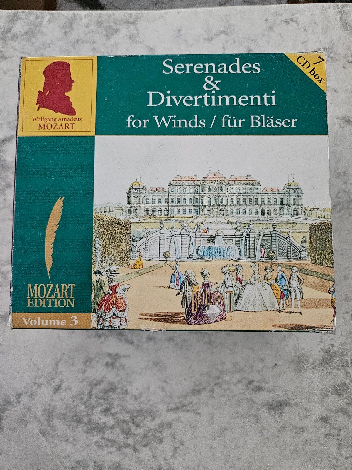 Mozart Edition Vol. 3 – Serenades & Divertimenti for Winds (, Ophalen of Verzenden, Classicisme, Gebruikt, Overige typen