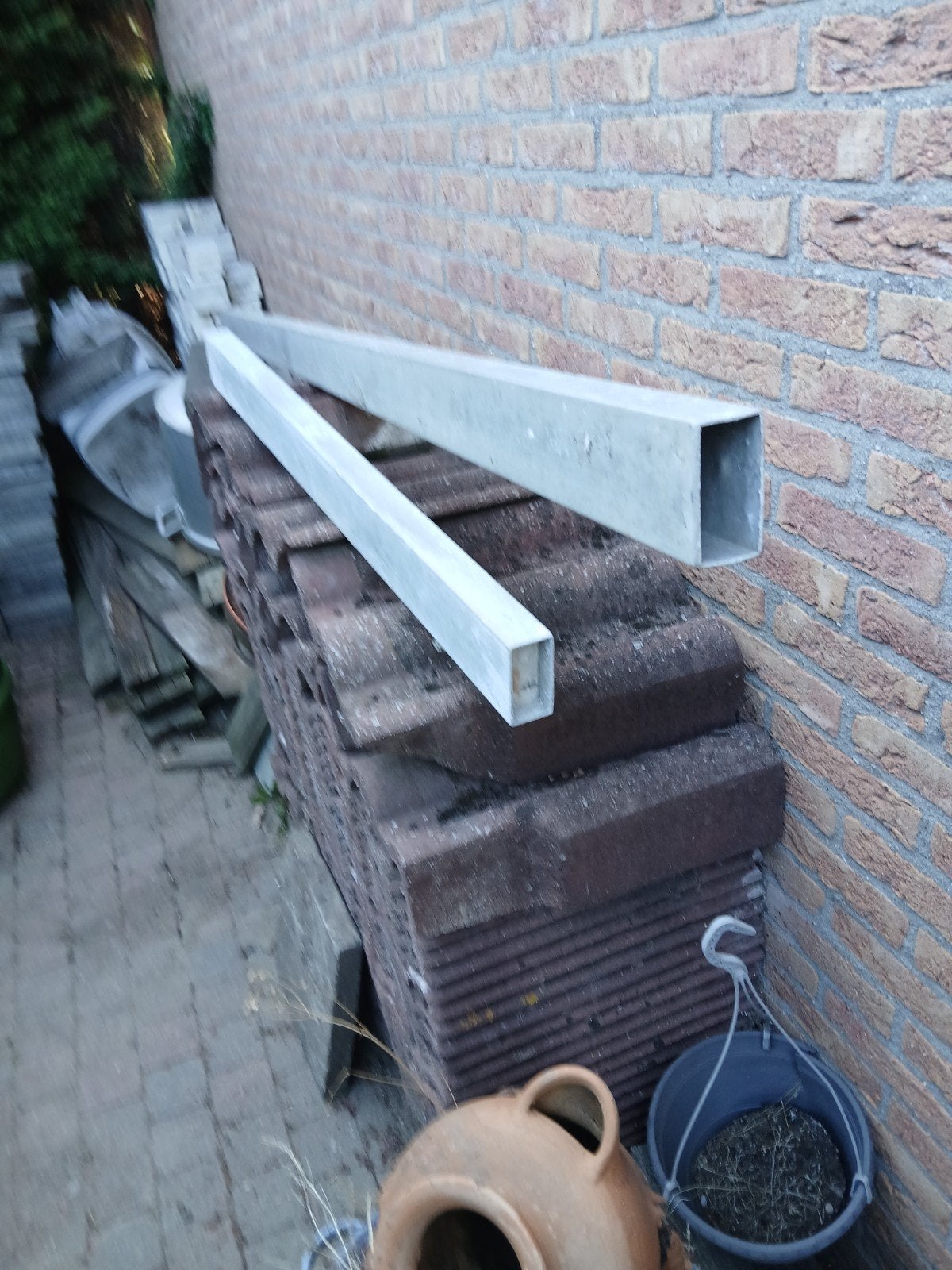 2 Aluminium afreibalken, Ophalen, Gebruikt, Overige typen, 2 tot 5 meter