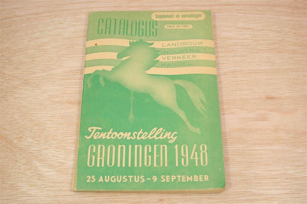 Catalogus Tentoonstelling Groningen 1948 — Supplement, Ophalen of Verzenden, Gelezen