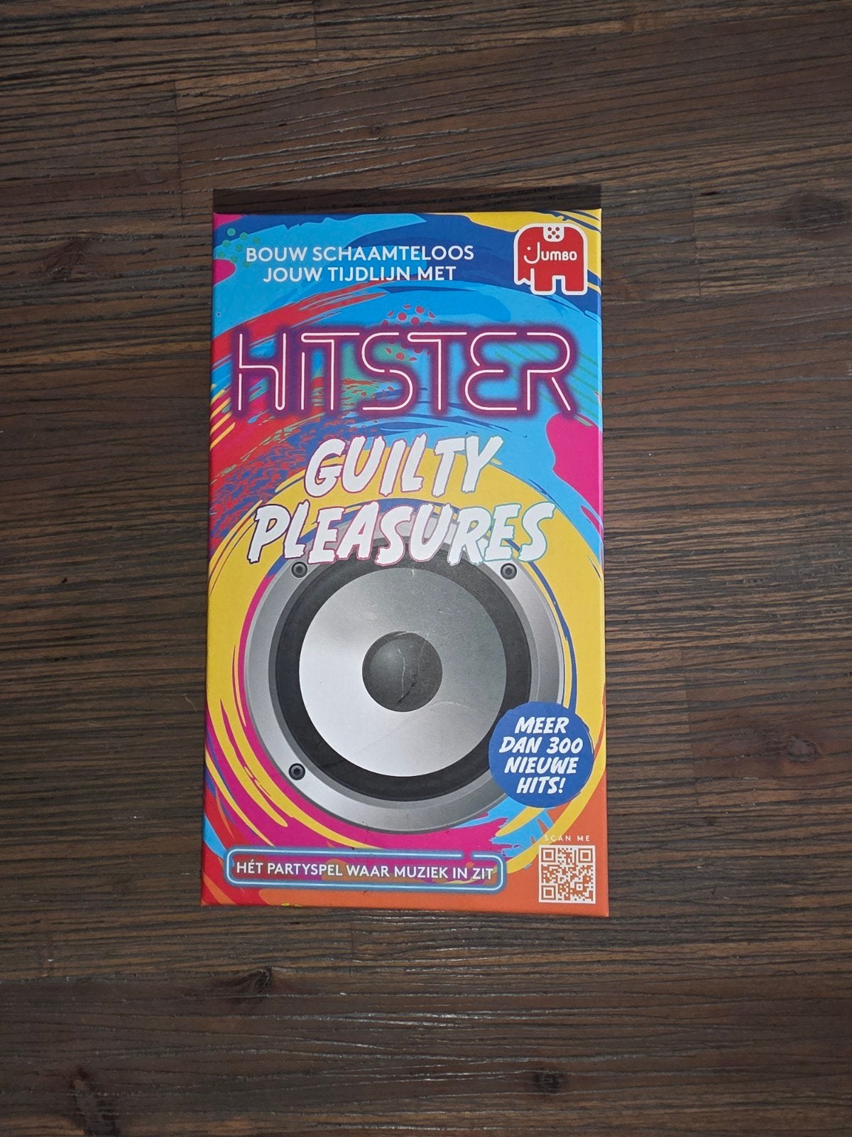 Hitster Guilty Pleasures Party Spel, Drie of vier spelers, Ophalen, Nieuw, Jumbo