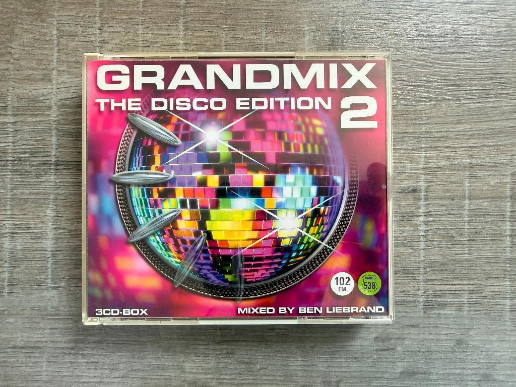 3 cd box Ben Liebrand Grandmix Disco Edition vol 2, Ophalen of Verzenden, Zo goed als nieuw, Disco