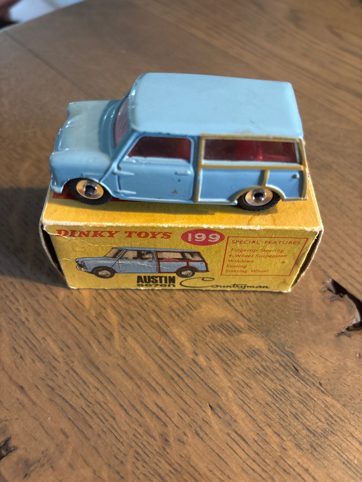 Dinky Toys Austin Seven Countryman 199 - Zo goed als nieuw, Hobby en Vrije tijd, Ophalen of Verzenden, Zo goed als nieuw, Auto