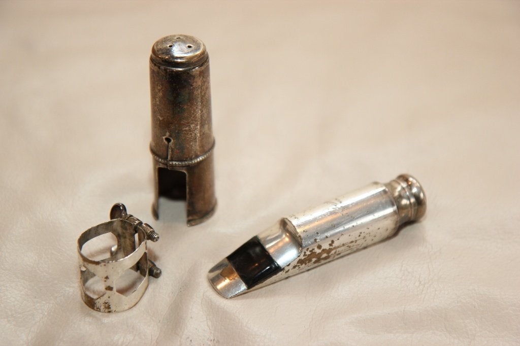 Vintage Tenor Saxofoon Mondstuk, Ophalen of Verzenden, Zo goed als nieuw, Saxofoon