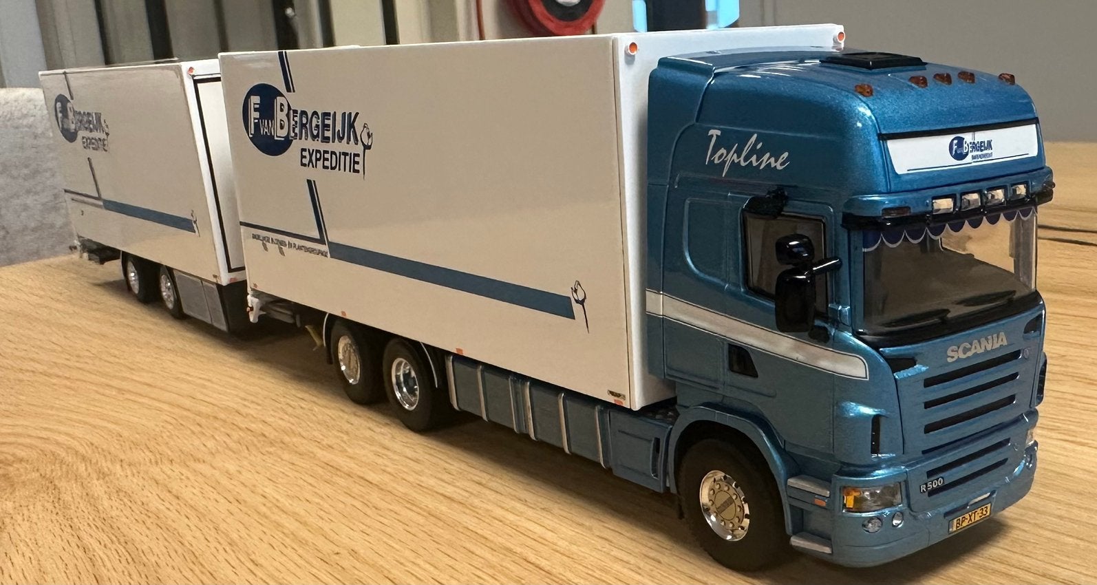 Scania r500 combi F van bergeijk WSI, Ophalen of Verzenden, Zo goed als nieuw, Bus of Vrachtwagen, Tekno