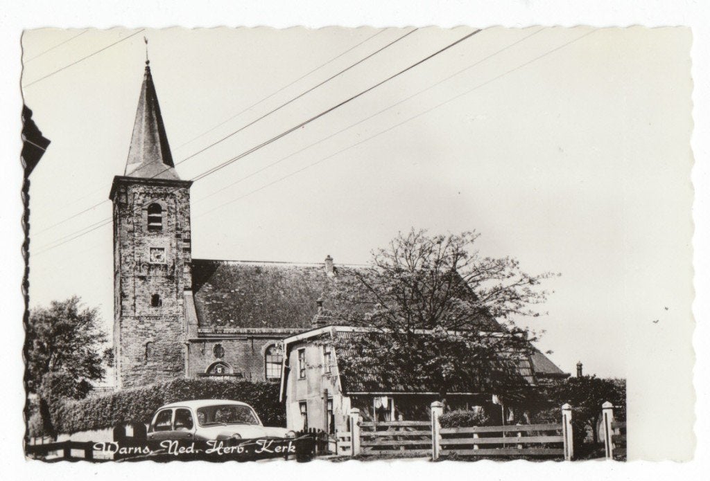 Warns (tussen Stavoren en Bakhuizen) - Ned Herv Kerk, Verzenden, 1960 tot 1980, Ongelopen, Friesland