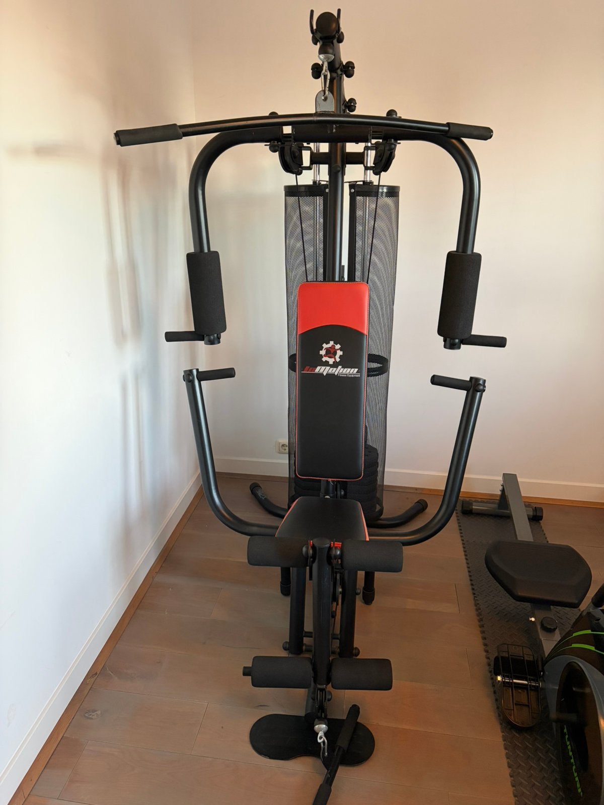 Krachtstation fitness dumbel In Motion, Ophalen, Zo goed als nieuw, Krachtstation