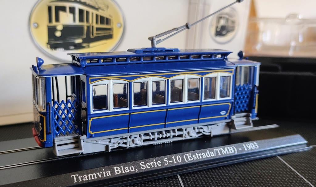 Atlas Tram Barcelona Tibidabo, interieur, H0 nieuwstaat, Ophalen of Verzenden, Zo goed als nieuw, Licht