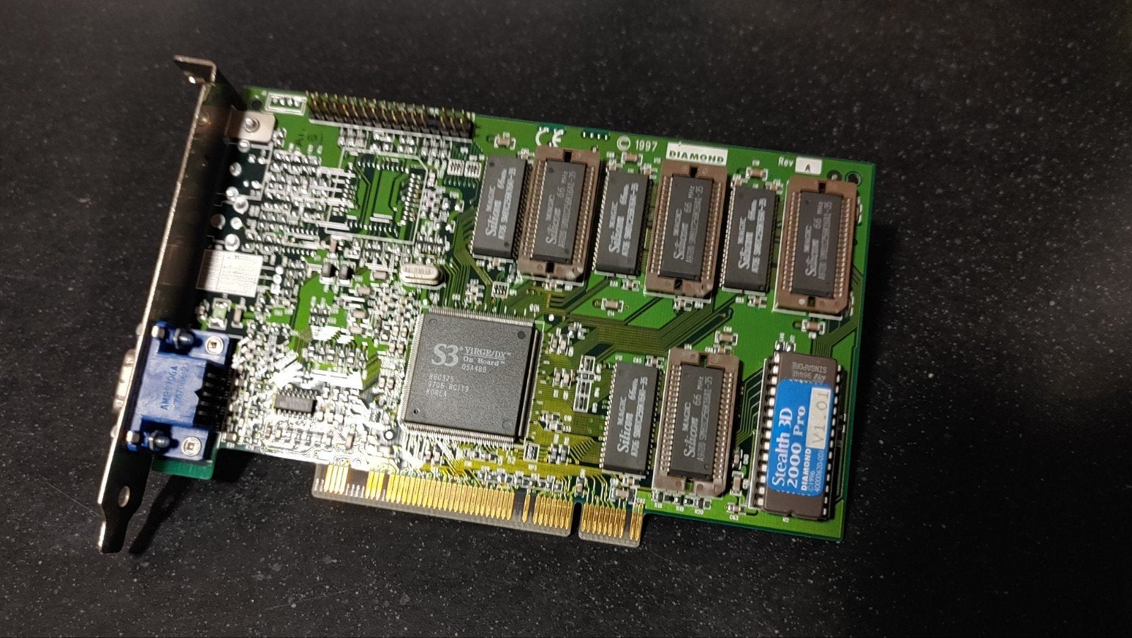 Diamond Stealth 3D 2000 Pro 4MB  - Nieuwstaat -, Computers en Software, Vintage Computers, Ophalen of Verzenden
