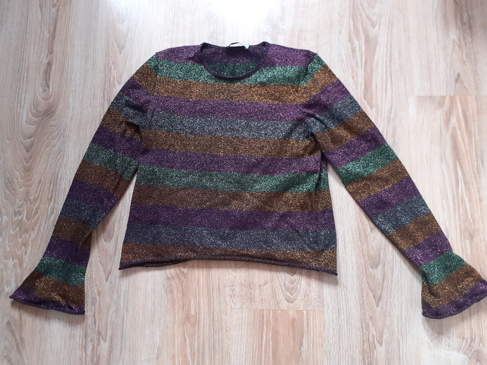leuk glitter truitje van Zara maat M, Kleding | Dames, Maat 38/40 (M), Ophalen of Verzenden, Zo goed als nieuw, Zara