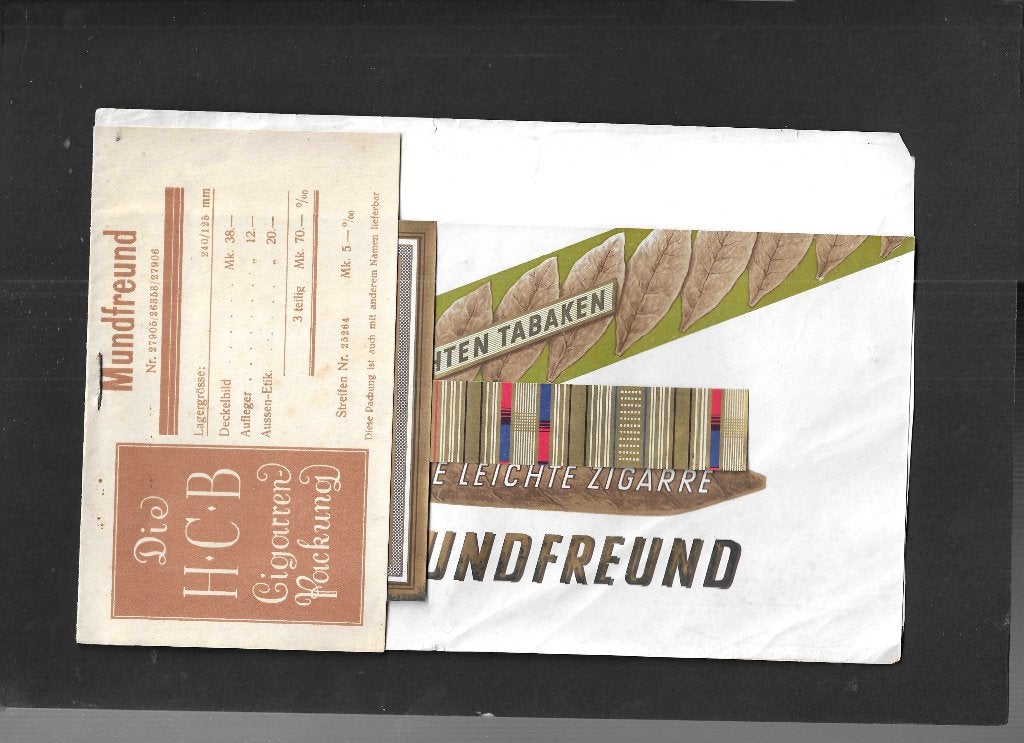 MhulotEtiket scan V5191, Ophalen, Gebruikt, Sigarenbandjes