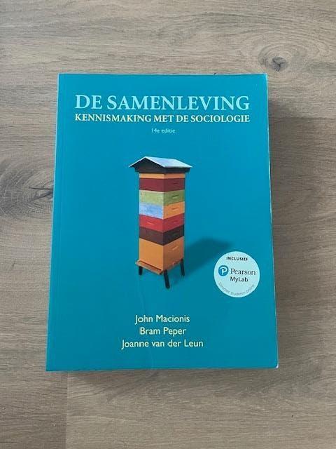 De samenleving kennismaking met de sociologie (14e editie), Verzenden, Diverse auteurs, HBO, Zo goed als nieuw