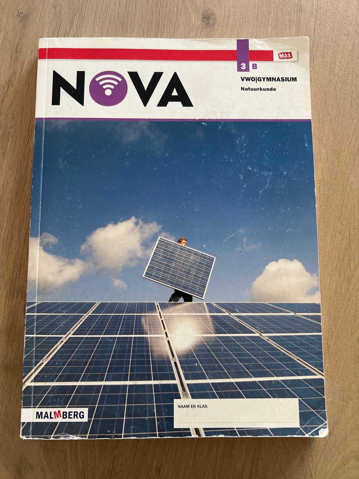 NOVA Natuurkunde 3B VWO/Gymnasium - Malmberg, Boeken, Ophalen of Verzenden, Beta, Zo goed als nieuw, Overige niveaus