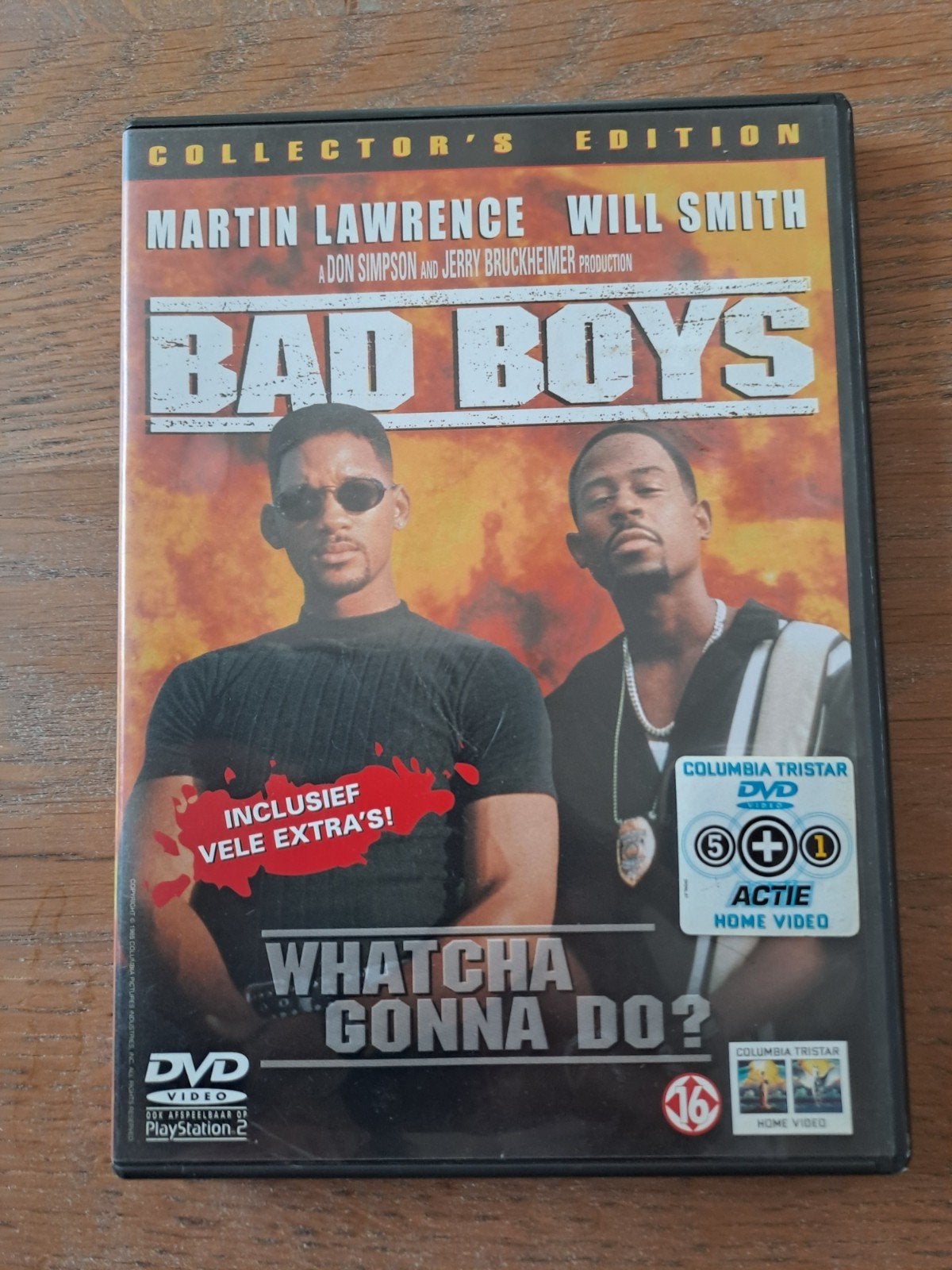 Bad Boys Collector's Edition DVD - Actiethriller, Engels, Vanaf 16 jaar, Nederlands, Actiethriller