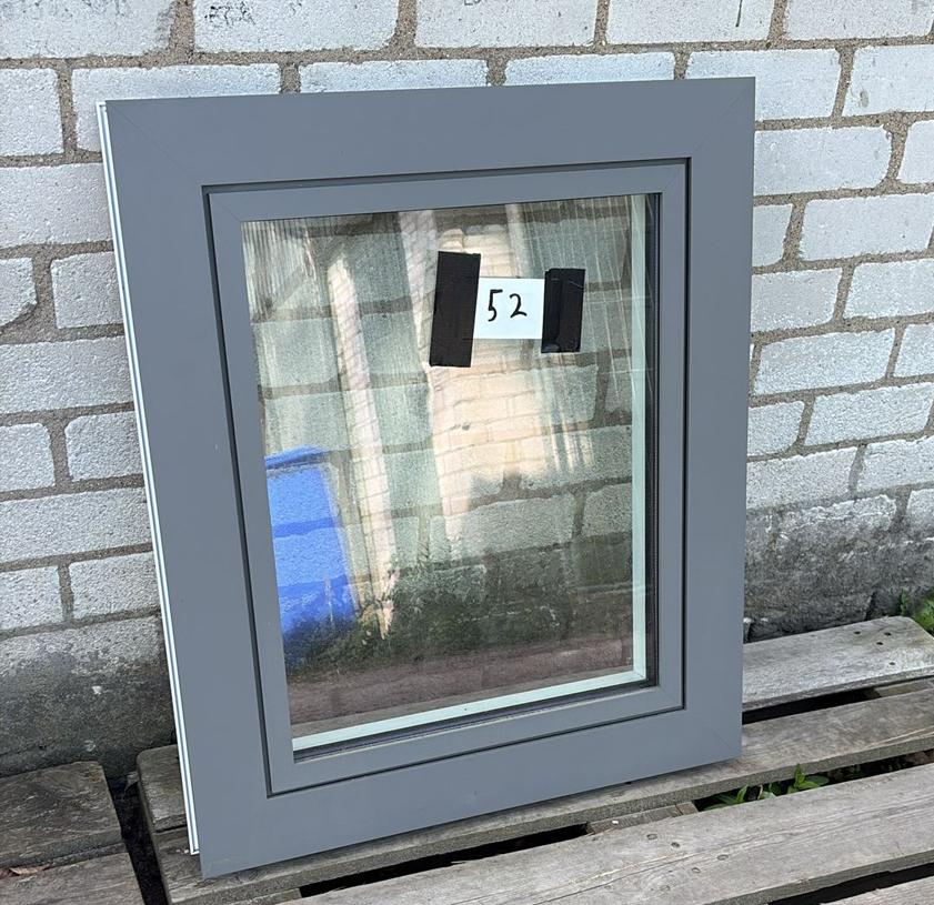 (52) Nieuw aluminium raamkozijn draai incl glas, Ophalen, Minder dan 75 cm, Raamkozijn, Inclusief glas