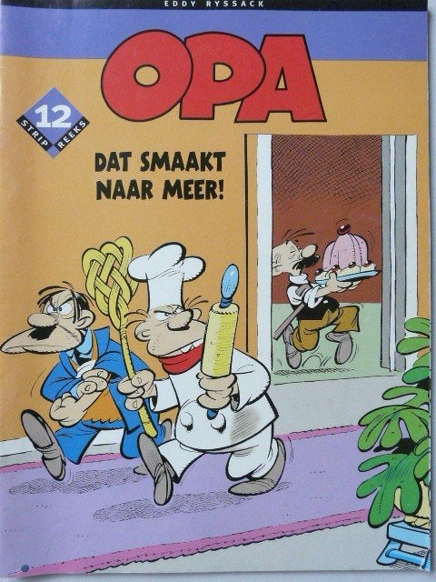 Eddy Ryssack # stripreeks OPA dat smaakt naar meer, Boeken, Stripboeken, Eén stripboek, Ophalen of Verzenden, Zo goed als nieuw