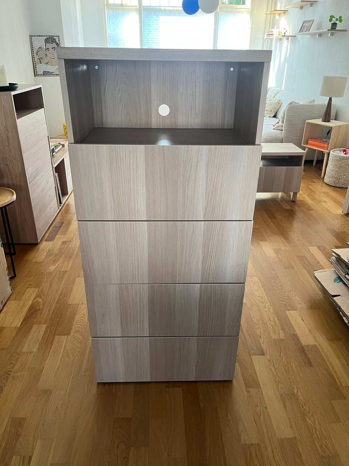 Ladekast IKEA Besta, Ophalen, 50 tot 100 cm, Zo goed als nieuw, Minder dan 100 cm