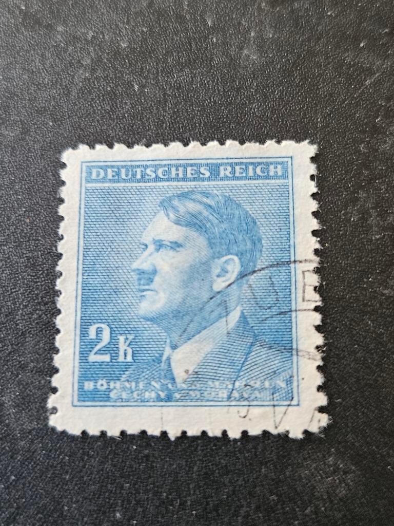 2e WO  Hitler postzegel, Ophalen of Verzenden