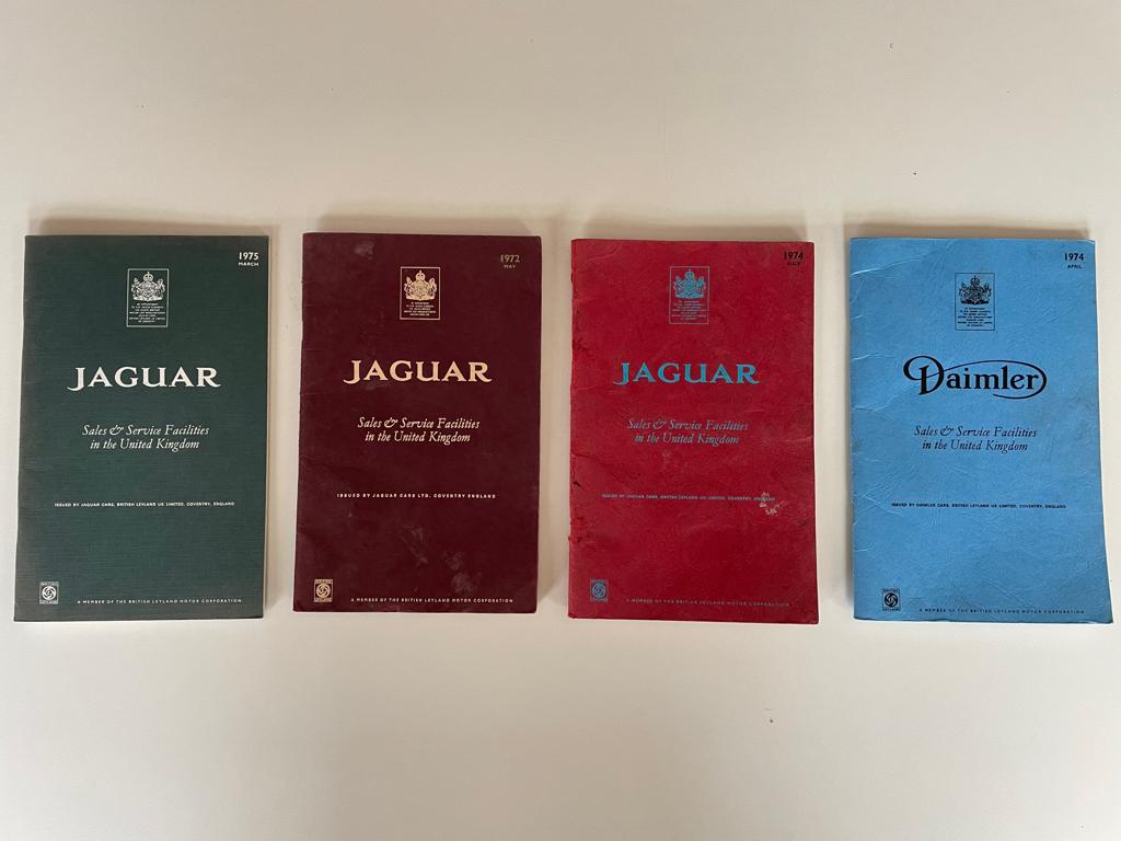 Jaguar Sales Service 1972 1974 1975 Daimler UK, Auto diversen, Handleidingen en Instructieboekjes, Ophalen of Verzenden