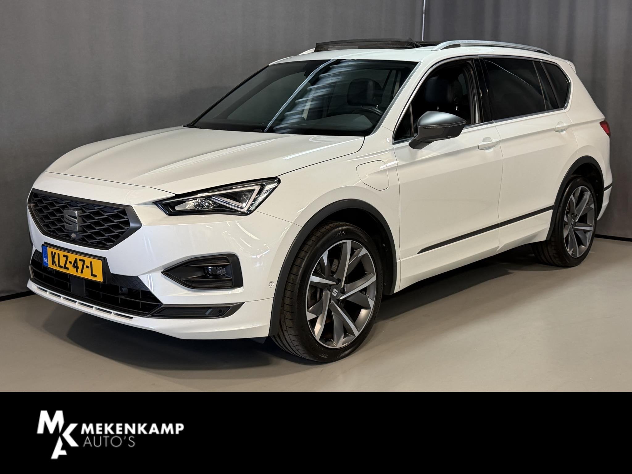 SEAT Tarraco 1.4 TSI e-Hybrid PHEV FR Business Intense 20"/P, Auto's, Dealer onderhouden, Wit, Hybride Elektrisch/Benzine, 13 kWh