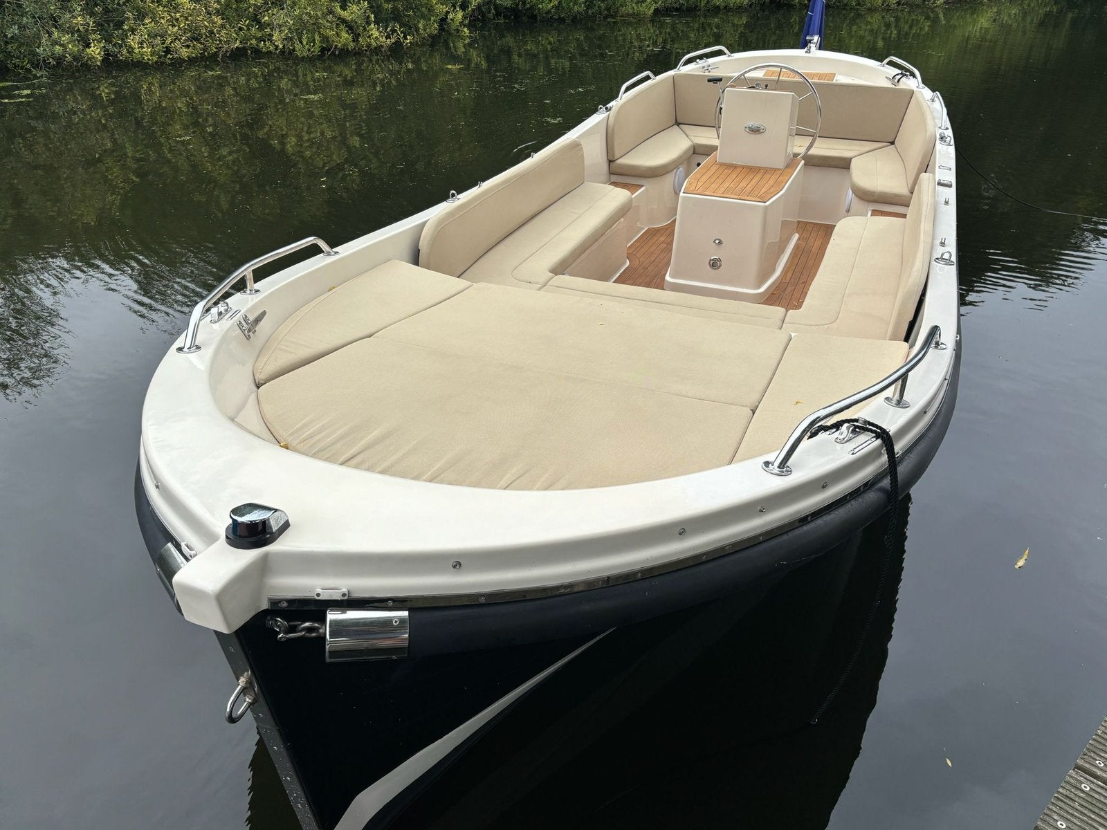 Isloep 735 boegschroef vaarklaar 29 pk Yanmar, 29 pk, Binnenboordmotor, Diesel, Antifouling