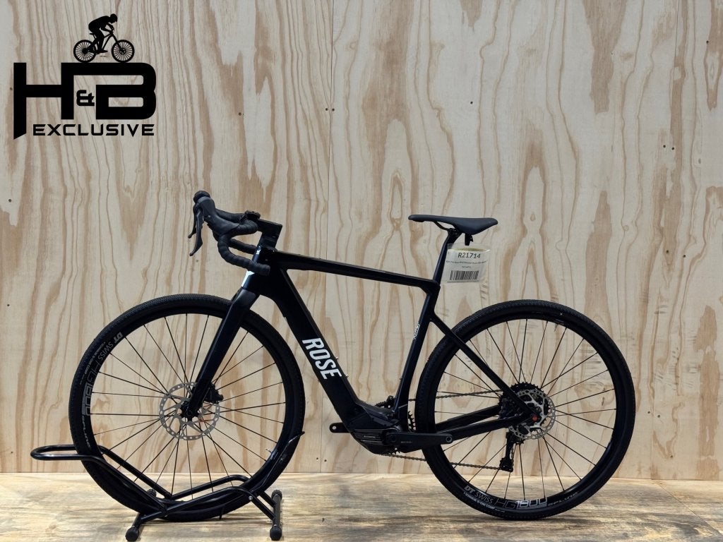 Rose Backroad Plus GRX RX600 Carbon Elektrische Gravelbike, 28 inch, Carbon, 10 tot 15 versnellingen, Heren