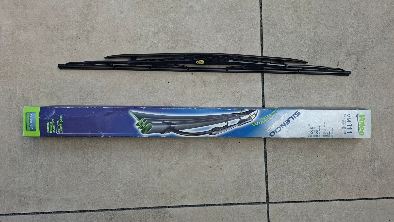 Valeo Silencio VM111 ruitenwisser 650mm, Ophalen, Nieuw, Citroën