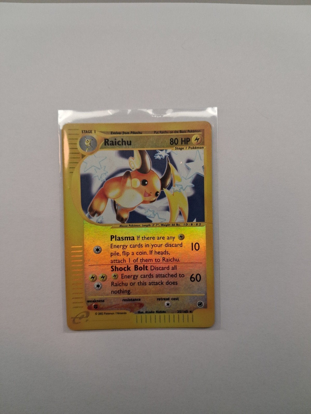 raichu reverse holo pokémon expedition, Ophalen of Verzenden