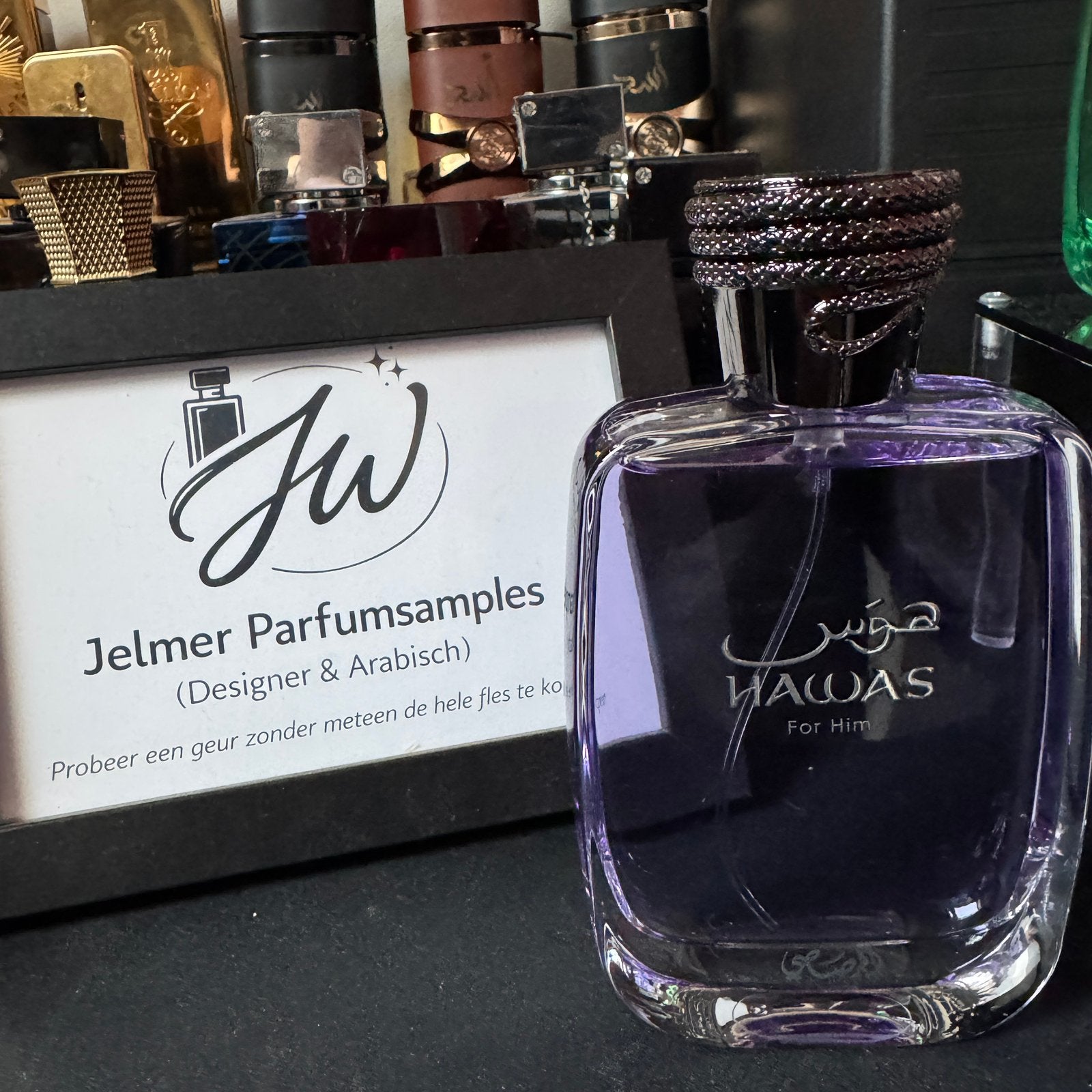Rasasi - Hawas For Him samples 1-5ml, Ophalen of Verzenden, Zo goed als nieuw