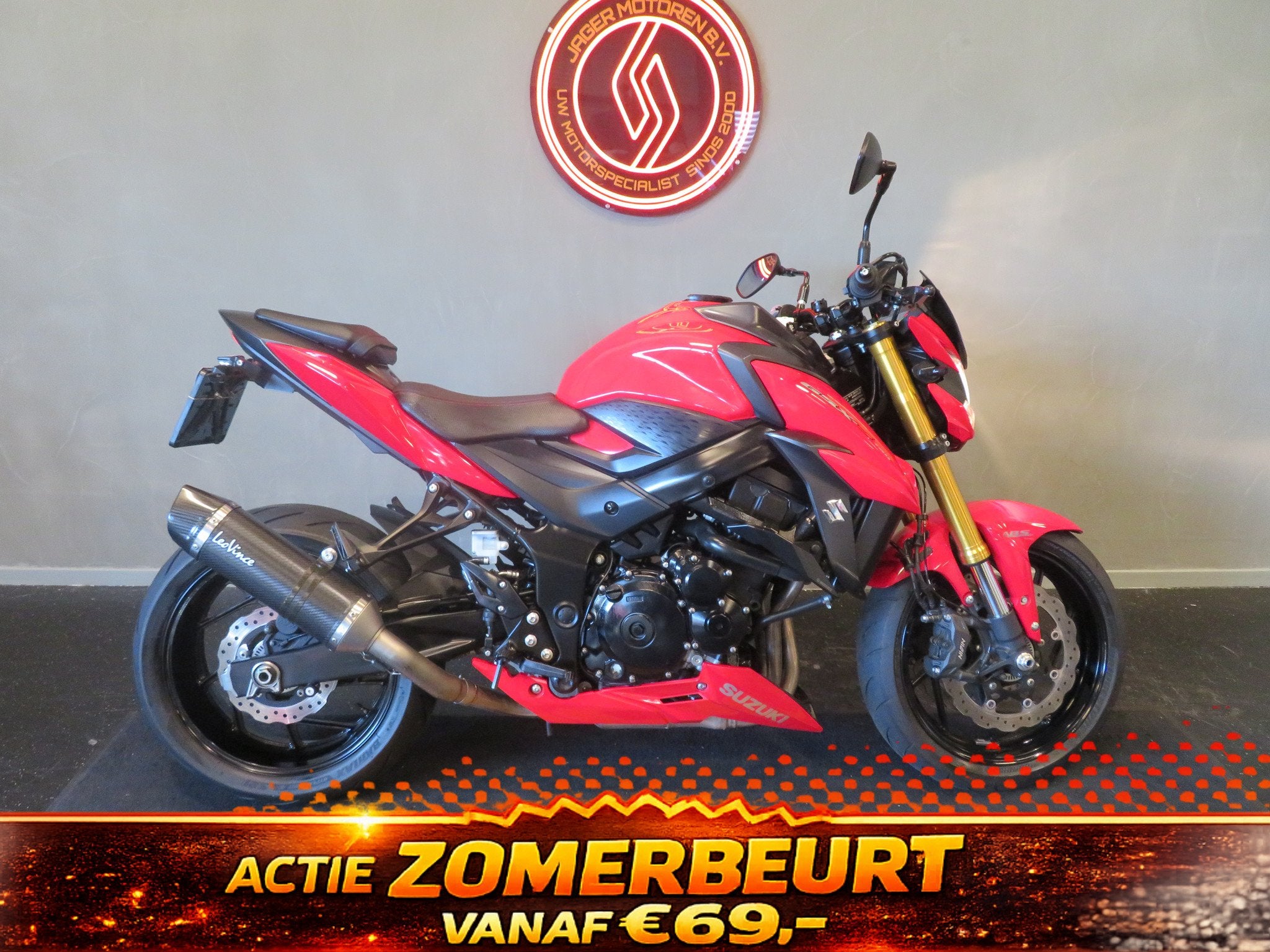 Suzuki GSX-S 750 LEOVINCE PERFECTE! (bj 2018), Bedrijf, Naked bike