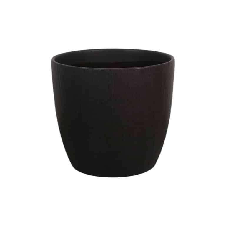 Basalto – Bruin-Zwart – Ø45x40cm, Ophalen, 40 cm of meer, Rond, Nieuw