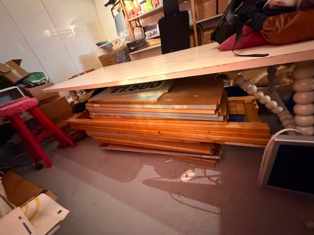 Gratis Lundia kast onderdelen OPHALEN AMSTERDAM, Huis en Inrichting, Kasten | Stellingkasten, Ophalen, Gebruikt