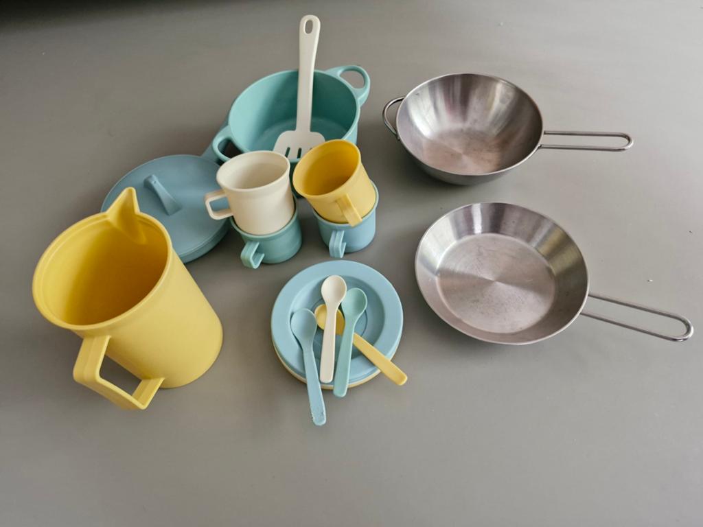 Speelgoed servies, Ophalen, Zo goed als nieuw, Overige materialen, Speelkeuken-accessoire