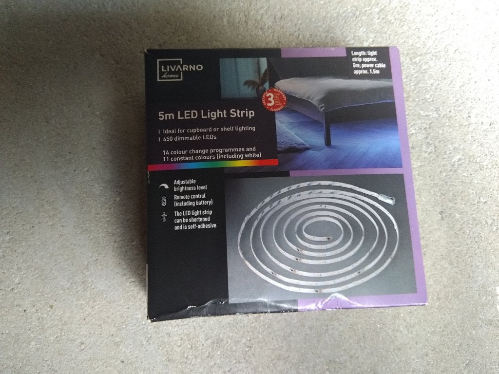 Livarno led light strip - 5 meter, Ophalen of Verzenden, Nieuw