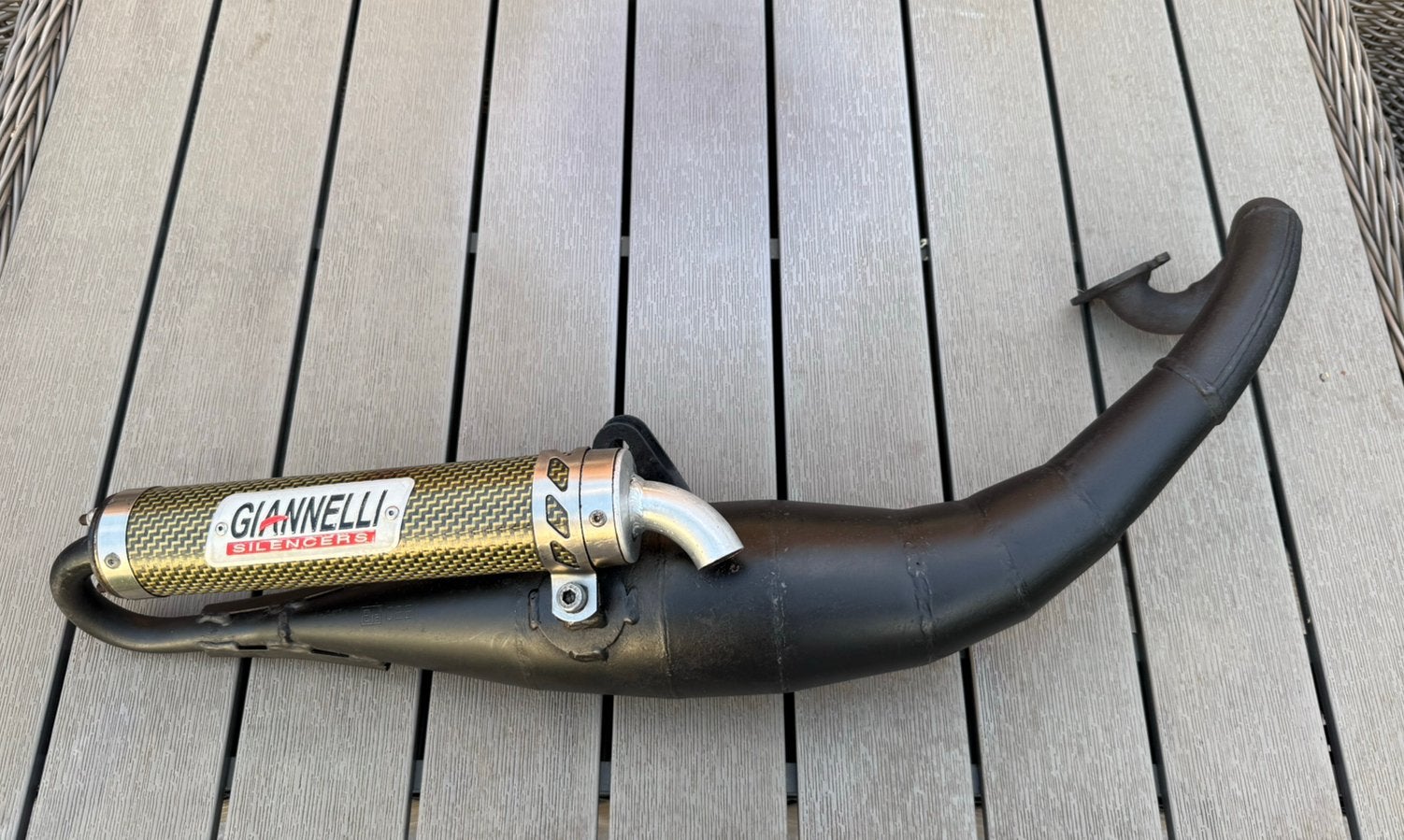 Gianelli Reverse terugloopuitlaat minnarelli horizontaal, Ophalen, Gebruikt, Uitlaat