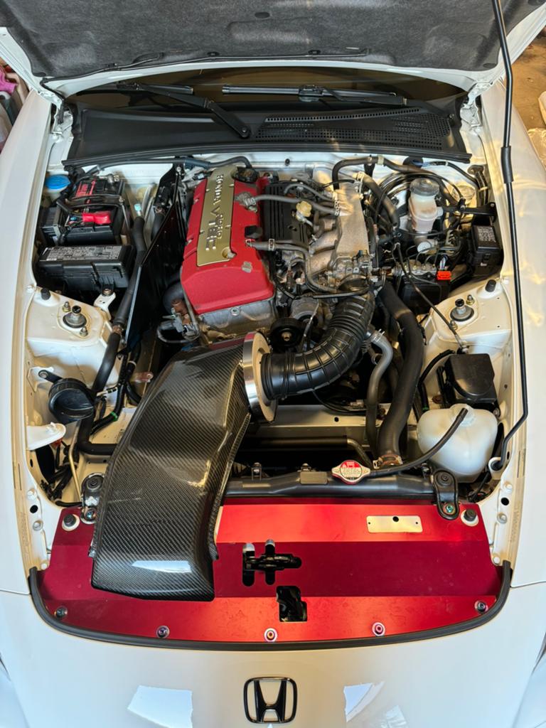 Honda S2000 - Mugen Style Carbon Fiber Airbox & ASM Plate, Ophalen, Gebruikt, Honda