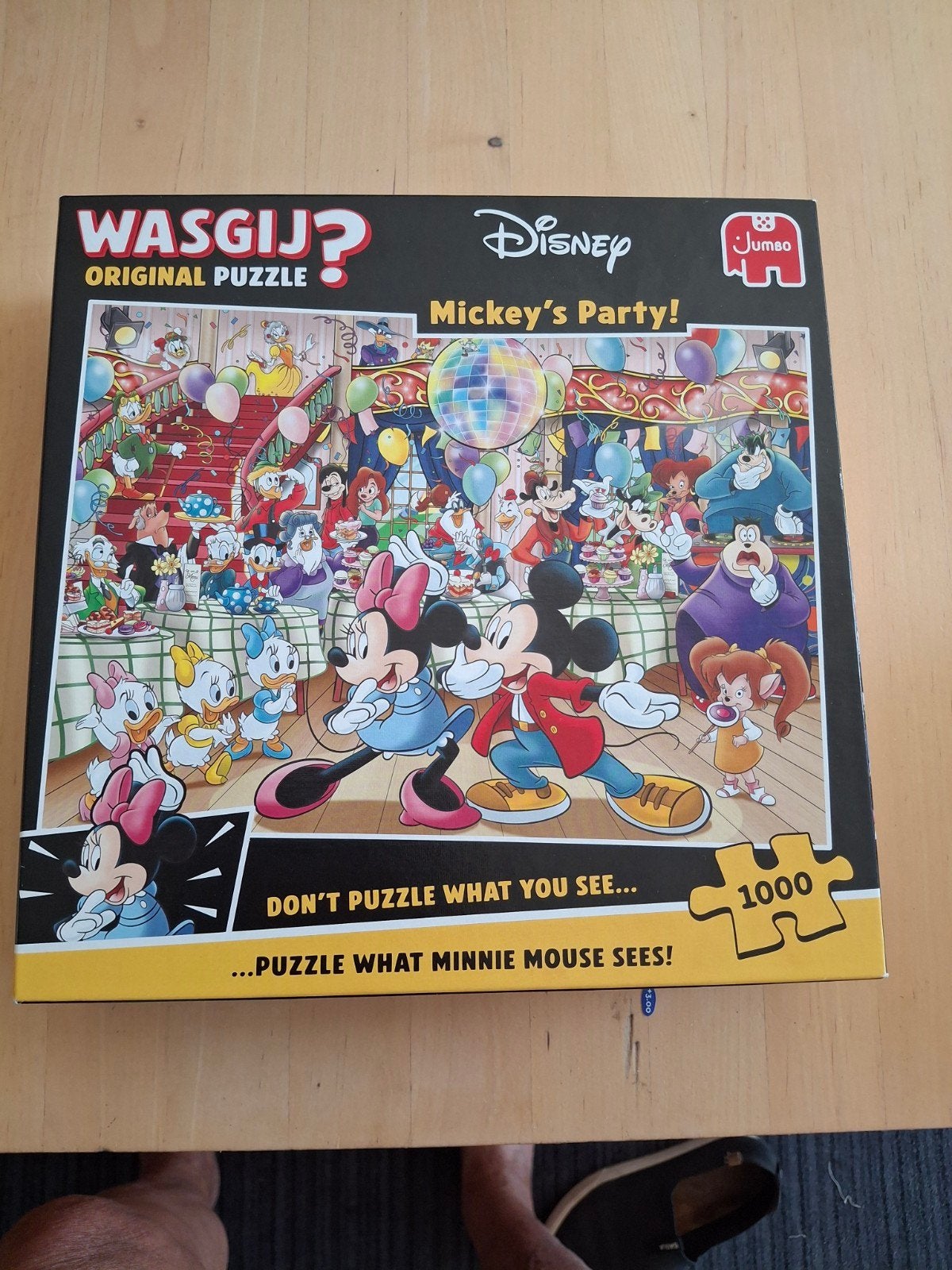 Wasgij Mickey's Party, Ophalen of Verzenden, 500 t/m 1500 stukjes, Zo goed als nieuw