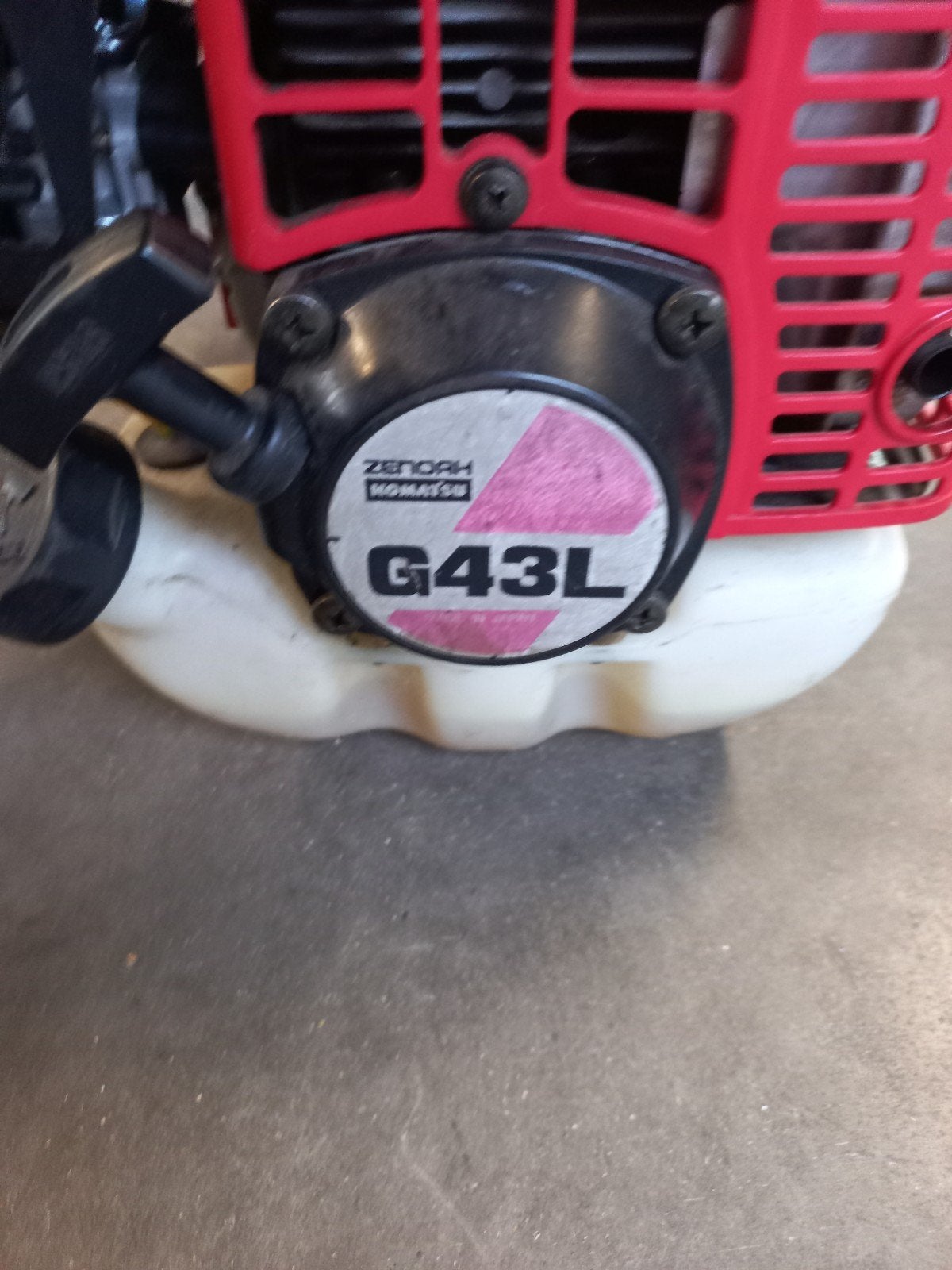 Te koop 1x bosmaaier, Ophalen, Benzine, Gebruikt, Zenoah Komatsu G43L