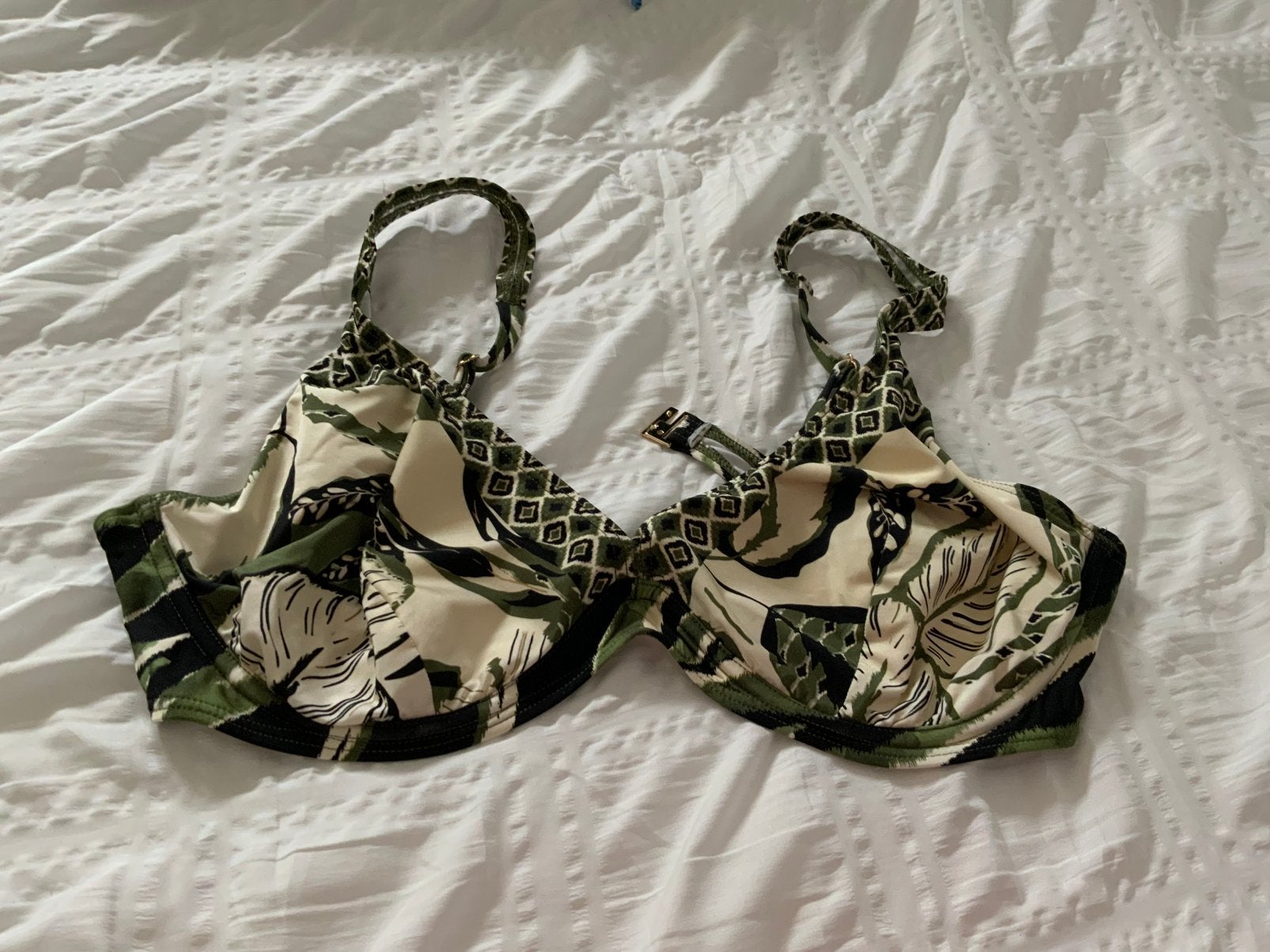 Zo goed als nieuw, merk Dolores Cortes, Kleding | Dames, Badmode en Zwemkleding, Nieuw, Bikini, Groen, Ophalen of Verzenden