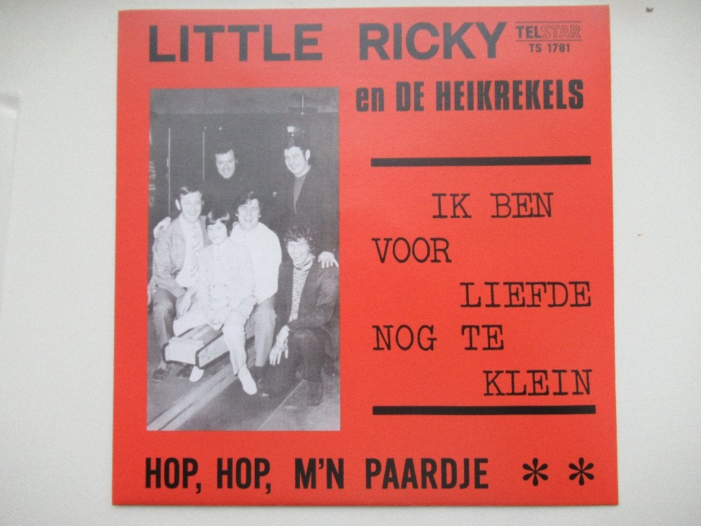 LITTLE RICKY en DE HEIKREKELS # IK BEN VOOR DE LIEFDE NOG TE, Cd's en Dvd's, 7 inch, Ophalen of Verzenden, Nieuw in verpakking