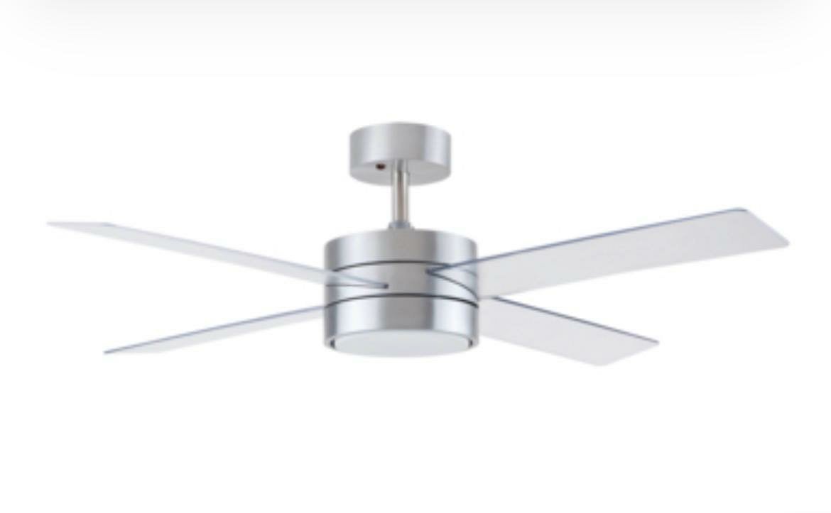 plafond ventilator, Ophalen, Ventilator met afstandsbediening, Zo goed als nieuw, Plafondventilator