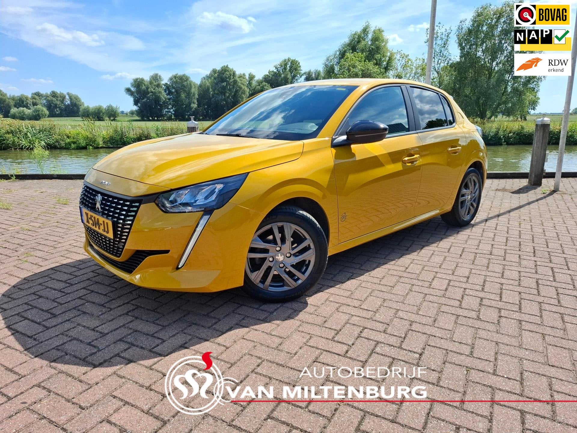 Peugeot 208 1.2 PureTech Active Clima Cruise Camera Apple /A, Voorwielaandrijving, Dealer onderhouden, Stof, 1199 cc
