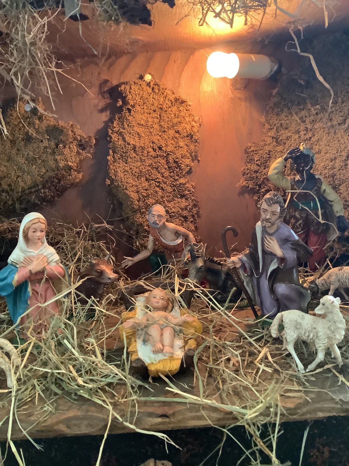 Kerstgroep made italy, Diversen, Kerst, Ophalen of Verzenden, Zo goed als nieuw