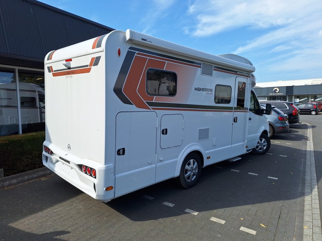 Weinsberg CaraCompact Suite MB 640 MEG VINKEN VOORRAAD VOORD, Caravans en Kamperen, Campers, Automaat, Startonderbreker, Bedrijf