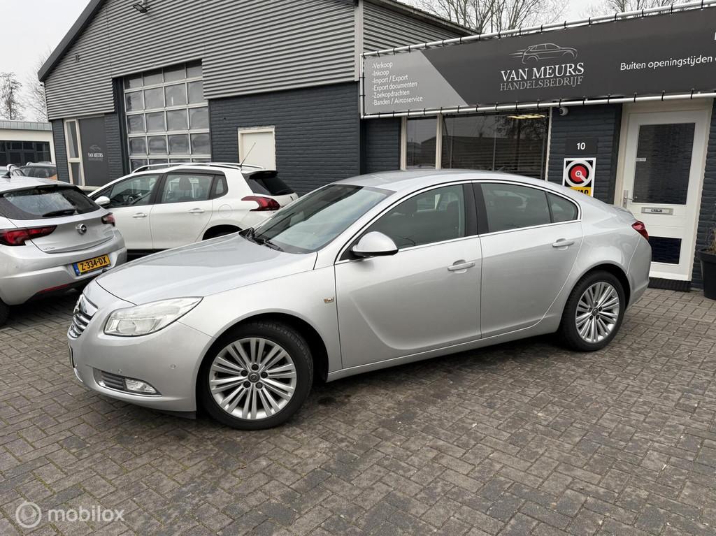 Opel Insignia 2.0 CDTI EcoFLEX Design Edition, Cruise, trekh, Auto's, Euro 5, Stof, Zwart, 4 cilinders